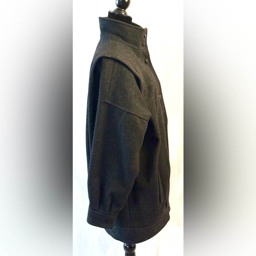 International Scene Vintage Wool Coat - Picture 5 of 13